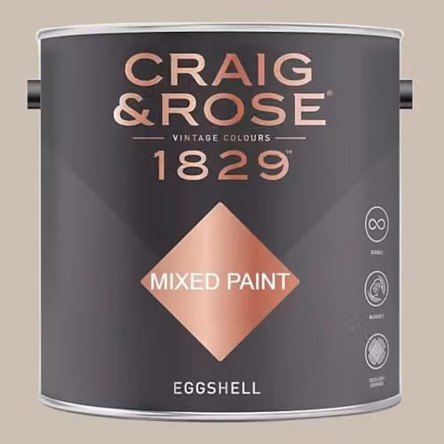 Craig & Rose 1829 Eggshell Paint in Royal Circus, Multicolour, 2.5l