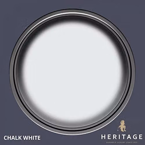 Dulux Trade Heritage Velvet Matt Emulsion Chalk White 2.5l – 2