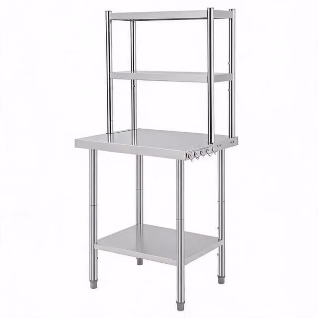 KORVIXA Heavy Duty Steel Storage Rack in Silver, W/D/H: 60.96 x 91.44 x 165.1 cm