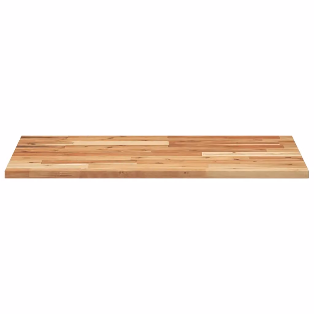 Berkfield Home Brown Oil Finished Solid Wood Acacia Bathroom Vanity Countertop W/D/H: 100 x 50 x 2 cm – 2