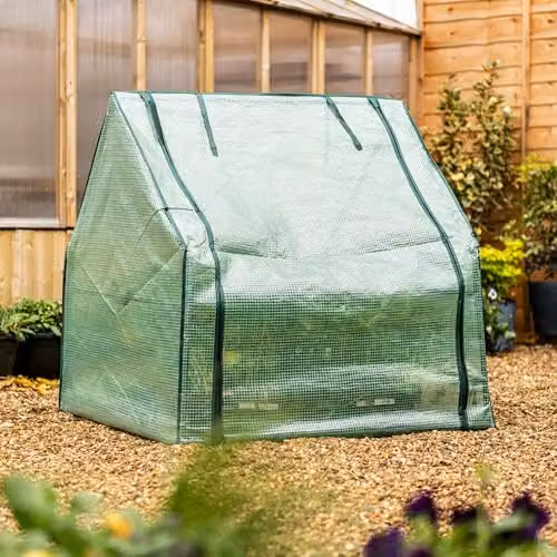 Garden Gear Compact Apex Cloche Plant Protector with Vent Windows in Green – 2