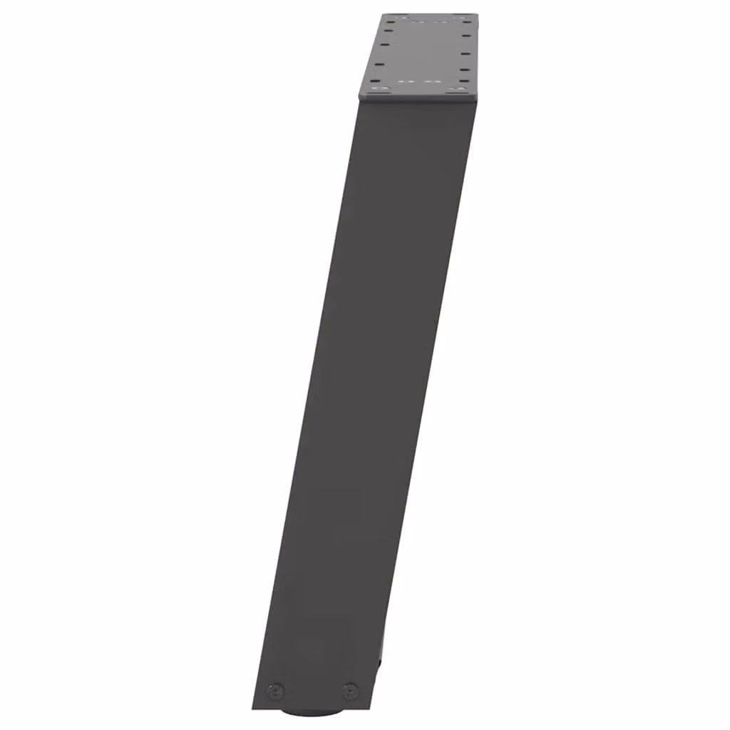 Berkfield Home U-Shaped Steel Coffee Table Legs, 2 Pieces, Anthracite Black, H 70 cm x W 42.5 cm x D 43 cm – 3