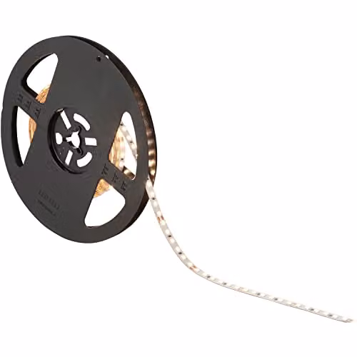 Loops 48W Flexible LED Strip Light, 5 Metre Cool White Dimmable Tape Light with Self-Adhesive Backing