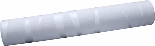 Garden Sanctuary Geometric Abstract Wallpaper in Silver Grey