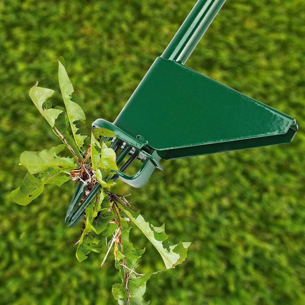 FLAVORA Steel Weed Puller Claw Easy Weeder and Root Remover in Green – 3