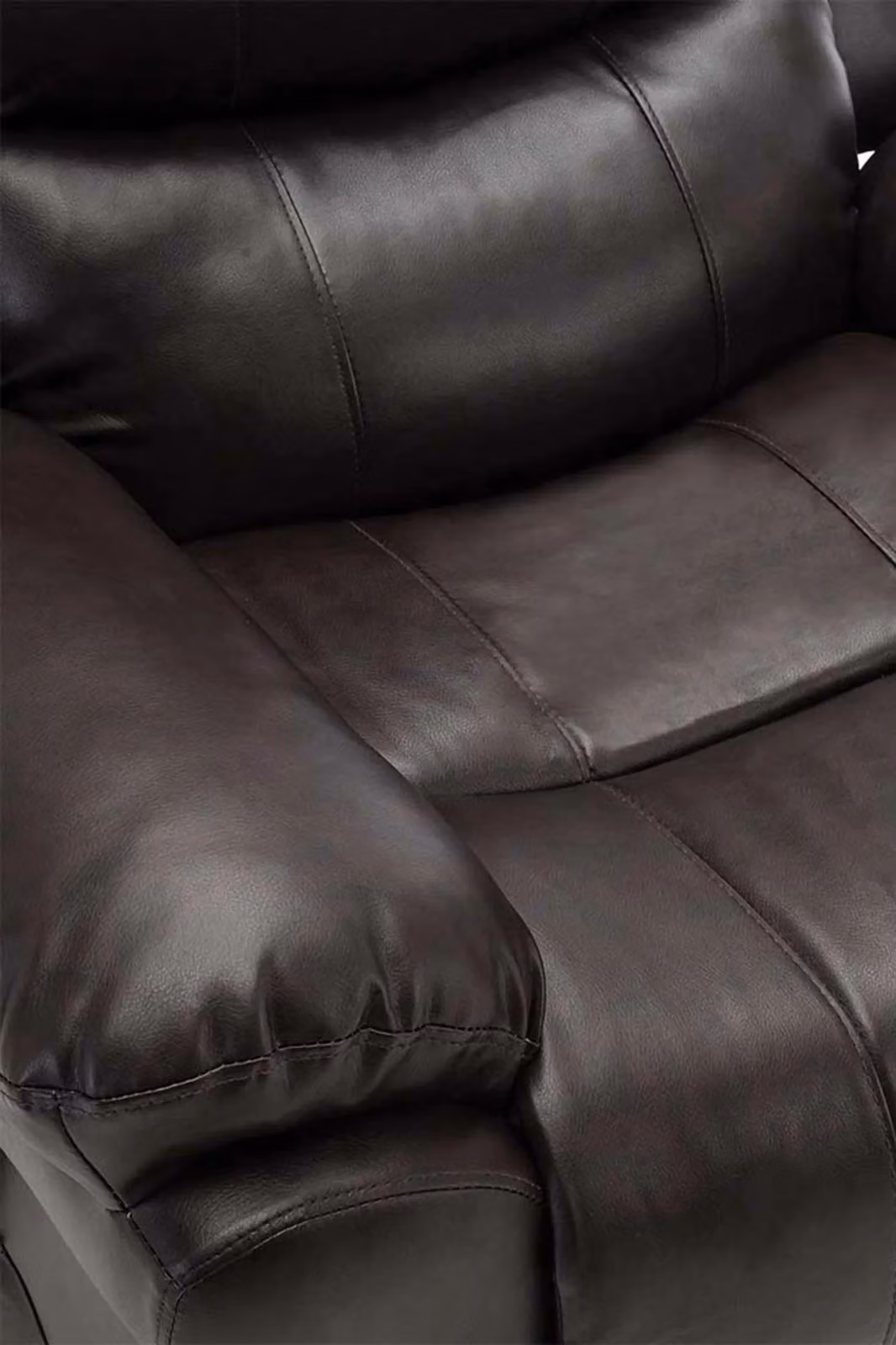 More4Homes Madison Dual Motor Electric Rise Recliner Lift Chair in Brown Bonded Leather – 4