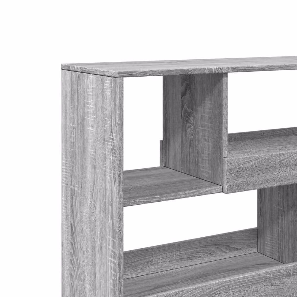 Berkfield Home Grey Sonoma Room Divider in Engineered Wood, W/D/H: 100 x 33 x 94.5 cm – 5