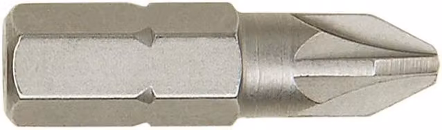 IRWIN Pozi Pz2 Screwdriver Bits, 25mm, 10 Pack, Silver