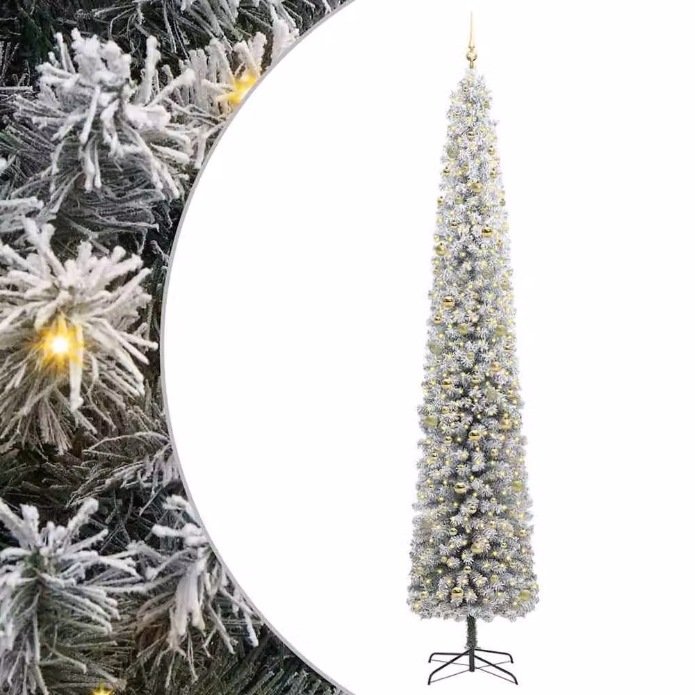 Berkfield Home Artificial Green Christmas Tree with 300 LEDs and Stand, Height: 300 cm – 2