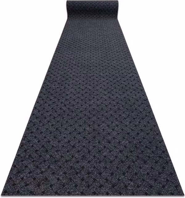 RugsX Non-Slip Graphic Runner in Polypropylene, W/D/H: 100 x 350 cm