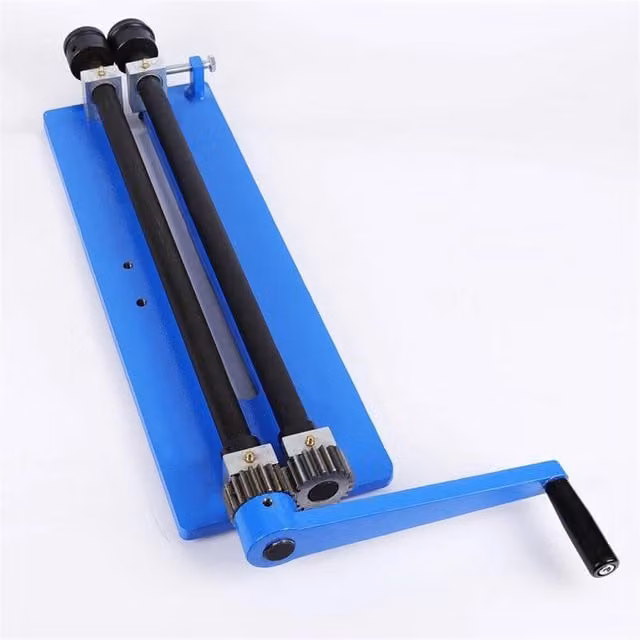 Nordara 18 inch Bead Roller Rotary Swaging Machine with 6 Die Set in Blue – 1