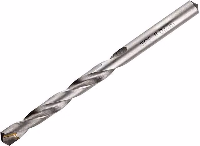 Irwin HSS TCT Carbide Tipped Twist Drill Bit, Silver, 6.0 mm