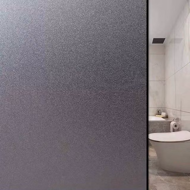 NESTLUNE Blackout Static Cling Window Glass Film for Privacy Protection, Black, 100 cm – 1