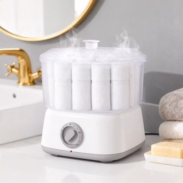 Spector Towel Steamer Warmer Steriliser, White