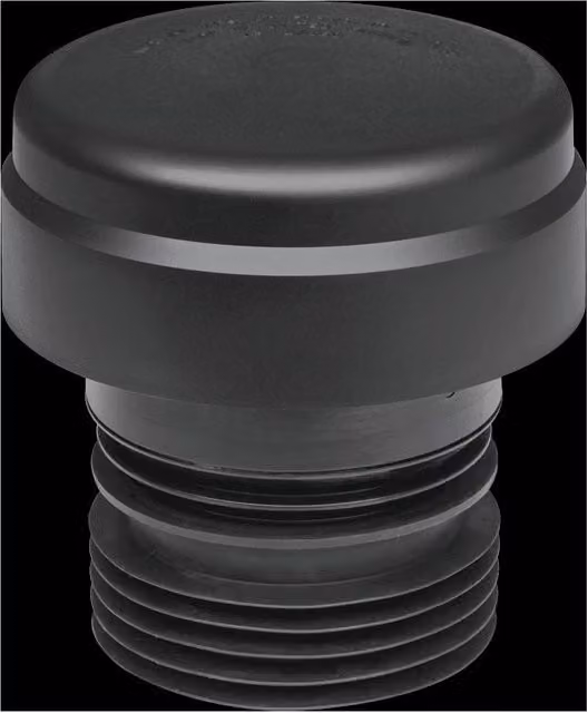 McAlpine VP100E Black Ventapipe 100 Internal and External Dual-Fit Plastic Pipe – 1