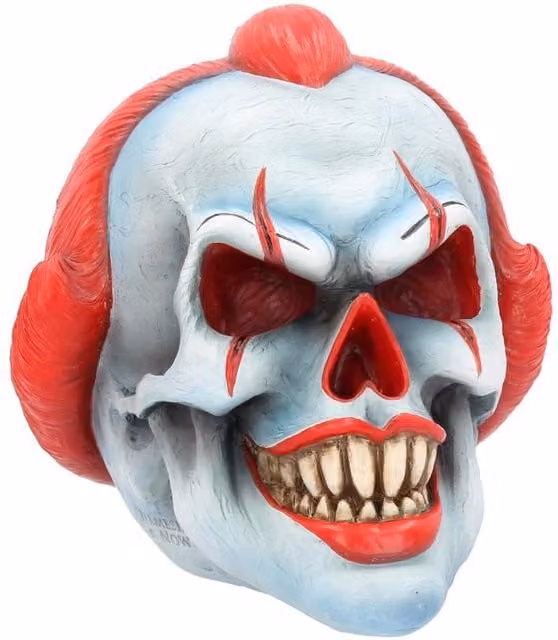Nemesis Now Play Time Skull Ornament, Multicolour, Height: 18 cm