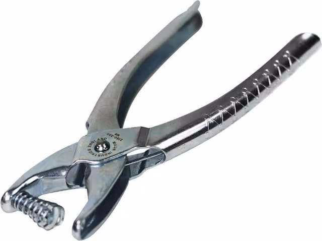 Maun Stationers Metal Hole Punch in Silver and Multicolour