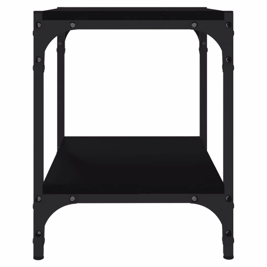 Berkfield Home Industrial TV Cabinet in Black, W/D/H: 40 x 33 x 41 cm – 5
