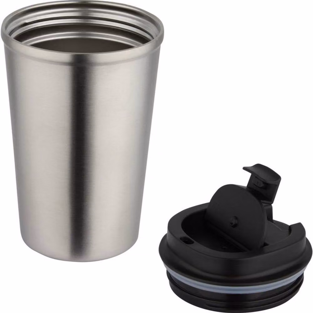 Floso Newport Stainless Steel Double Wall 350ml Tumbler in Silver – 3