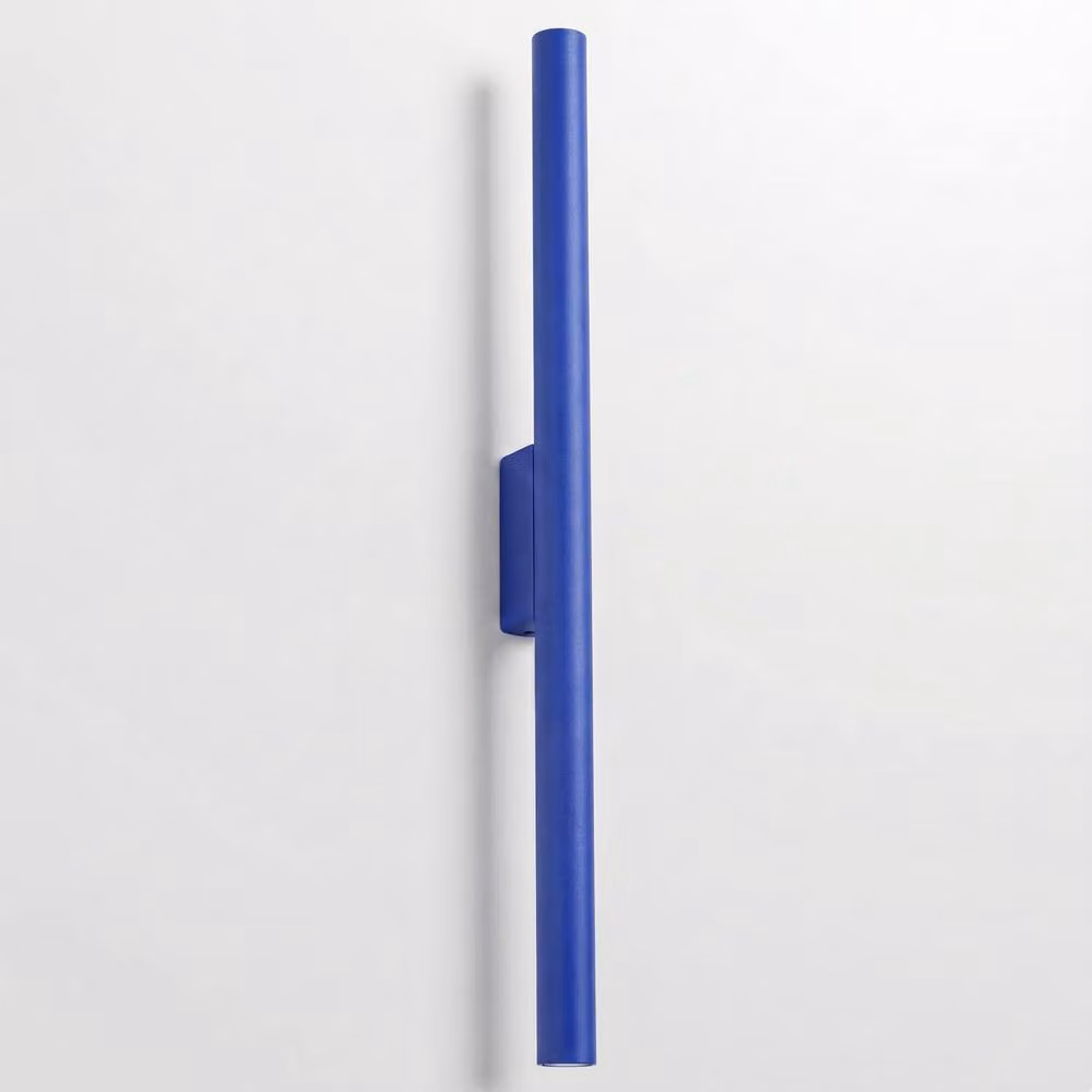 Sollux Lighting Modern Metal Wall Lamp in Blue, W/D/H: 50 x 2.5 x 5 cm – 2
