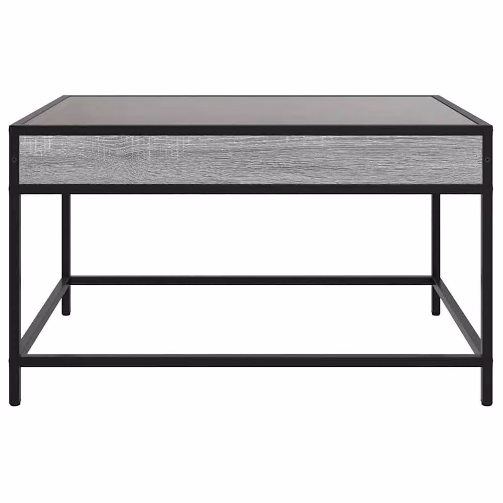 Berkfield Home Infinity LED Decorative Coffee Table in Grey Sonoma, W/D/H: 70 x 50 x 41 cm – 3