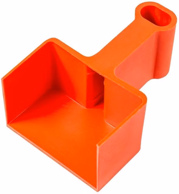 ITL Insulated Shroud in Orange and Multicolour Plastic
