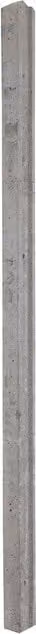 Multipack of 5 Grey Rectangular Lightweight Concrete Posts in Forest