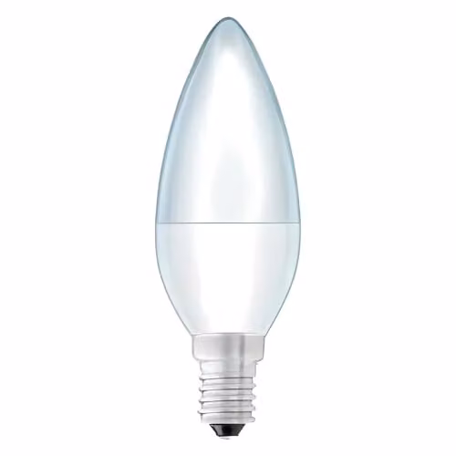 Maxim Pack of 10 Warm White LED Filament Candle Bulbs, E14 Screw Fitting, 8W (60W Equivalent) – 2