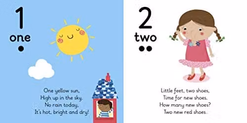 Ladybird Learners My First Numbers Multicolour Board Book – 2