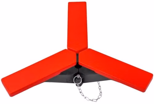 Bessey Drywall Ceiling Tripod Attachment in Red
