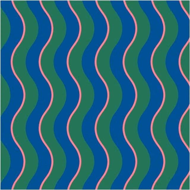 Envy Making Waves Neon Nights Multicolour Abstract Striped Pre-pasted Wallpaper W/H: 52 cm x 1000 cm
