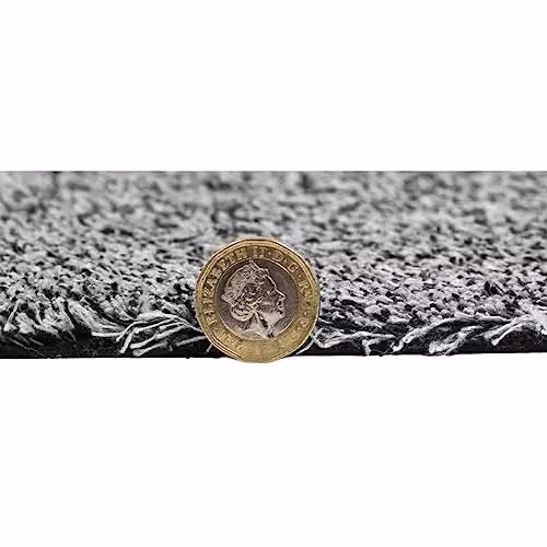 JVL Kensington Machine Washable Cotton Barrier Runner Doormat, Grey, W: 50 cm, L: 150 cm – 5