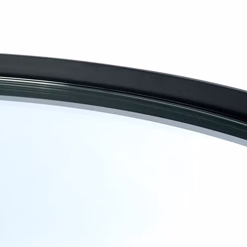 Julian Bowen Franki Modern Square Glass Coffee Table in Black, W/D/H: 70 x 70 x 41.5 cm – 2