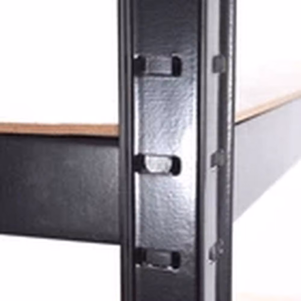 Kelvenix 5 Tier Boltless Metal Shelving Racking in Black – 3