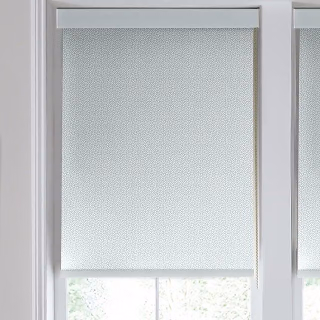 Laura Ashley Sycamore Made to Measure Blackout Roller Blind in Pale Seaspray
