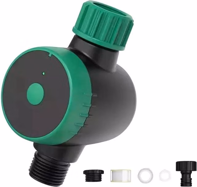 NESTLUNE Tuya WIFI Bluetooth Smart Garden Watering Timer, Green – 1