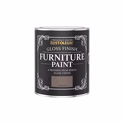 Rust-Oleum Brown Gloss Water-Based Wood Paint, 0.75 l – 3