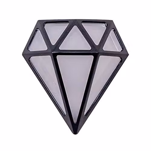 MiniSun ValueLights Modern Black Metal LED Wall Light Fitting IP65 for Indoor and Outdoor Use