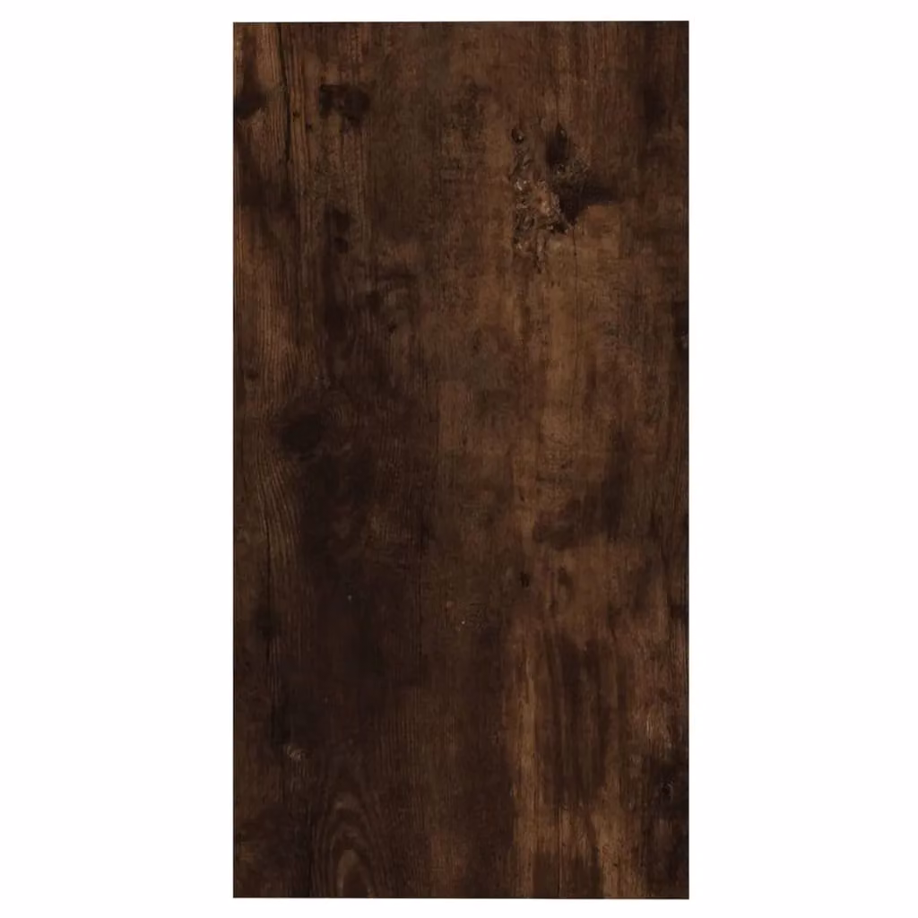 Berkfield Home Smoked Oak Side Table in Brown, W/D/H: 50 x 26 x 50 cm – 4