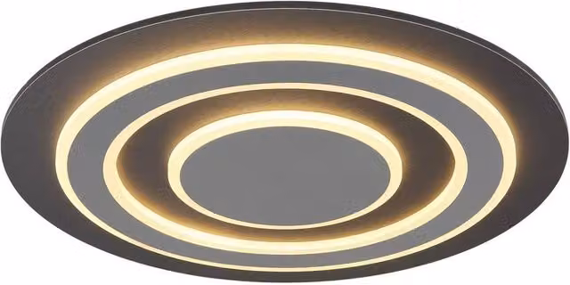 Globo Lighting Jayden LED Ceiling Light, Round, Anthracite and White, Diameter: 48 cm – 2