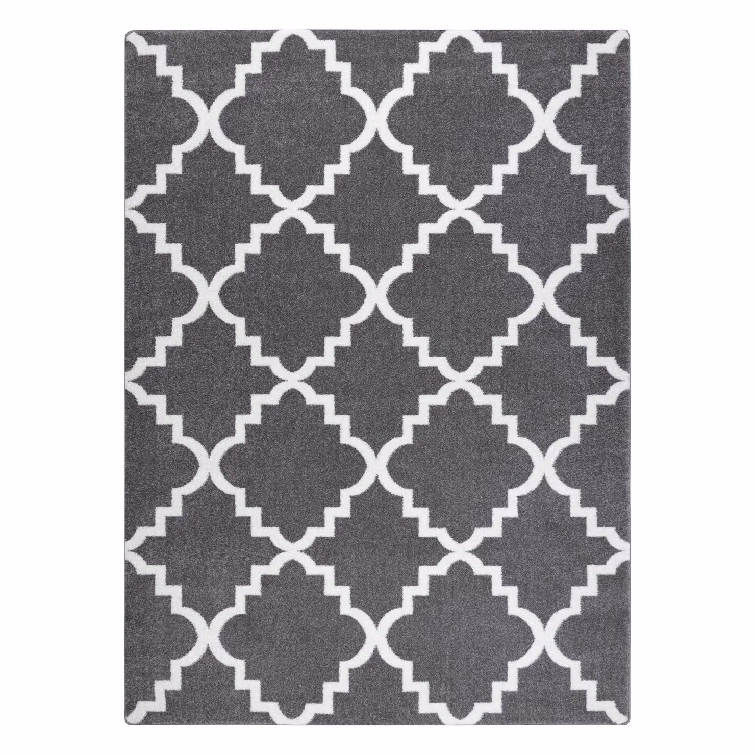 RugsX Sketch Modern Grey Rectangular Rug W: 180 cm, D: 270 cm – 3