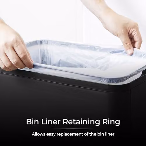 Tower Compact Sensor Bin, Large 60L, Black – 7