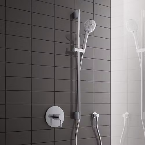 Duravit Chrome Rain Hand Shower with Anti-Limescale Feature – 4