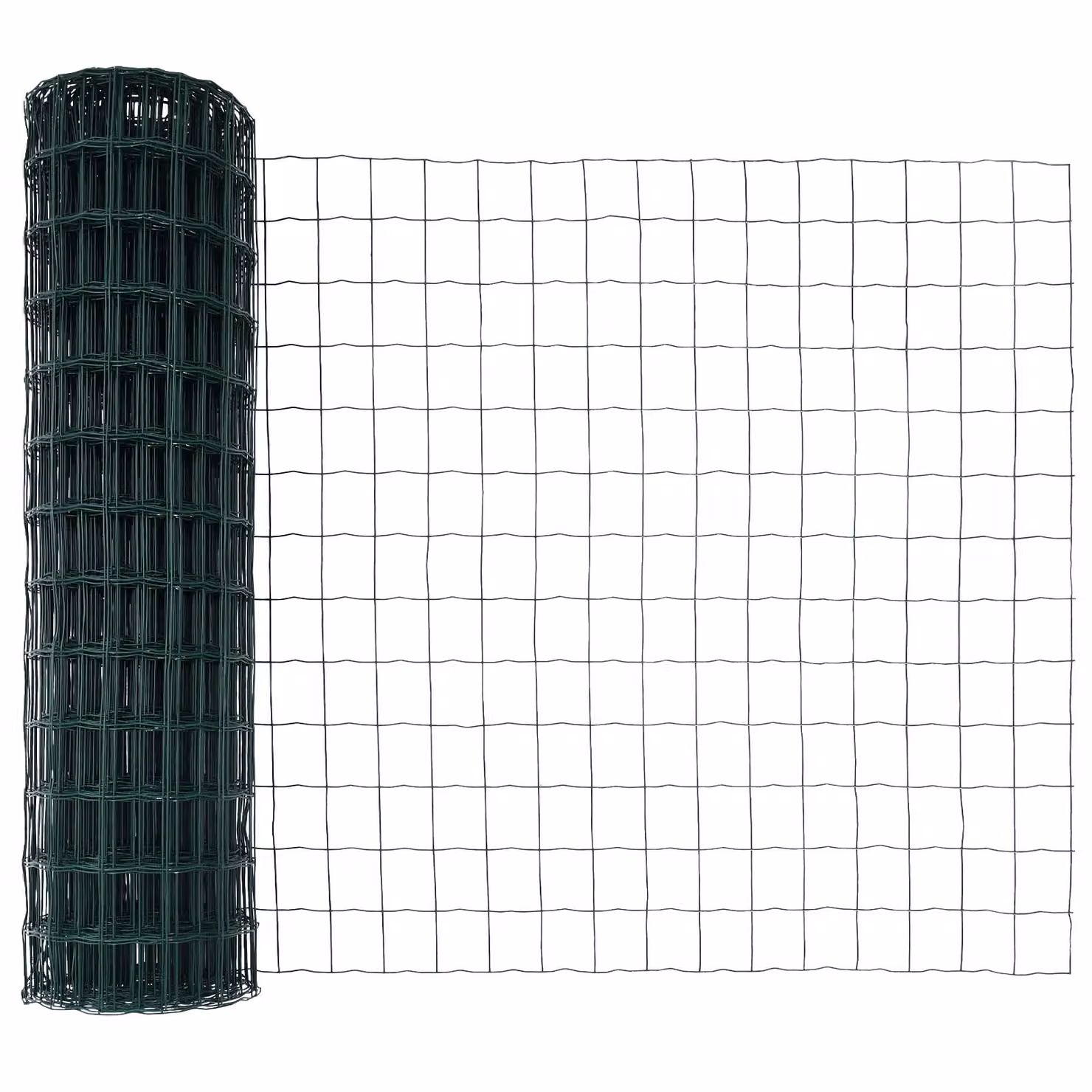 Berkfield Home Euro Fence Green PVC-Coated Steel Fencing, H: 140 cm x W: 10 m – 3