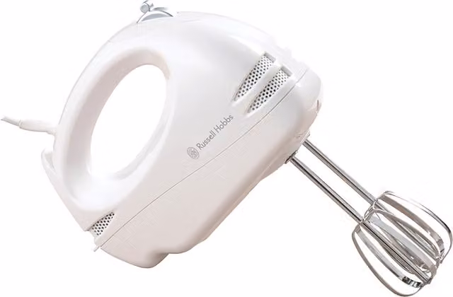 Russell Hobbs 125W Food Collection Hand Mixer in White