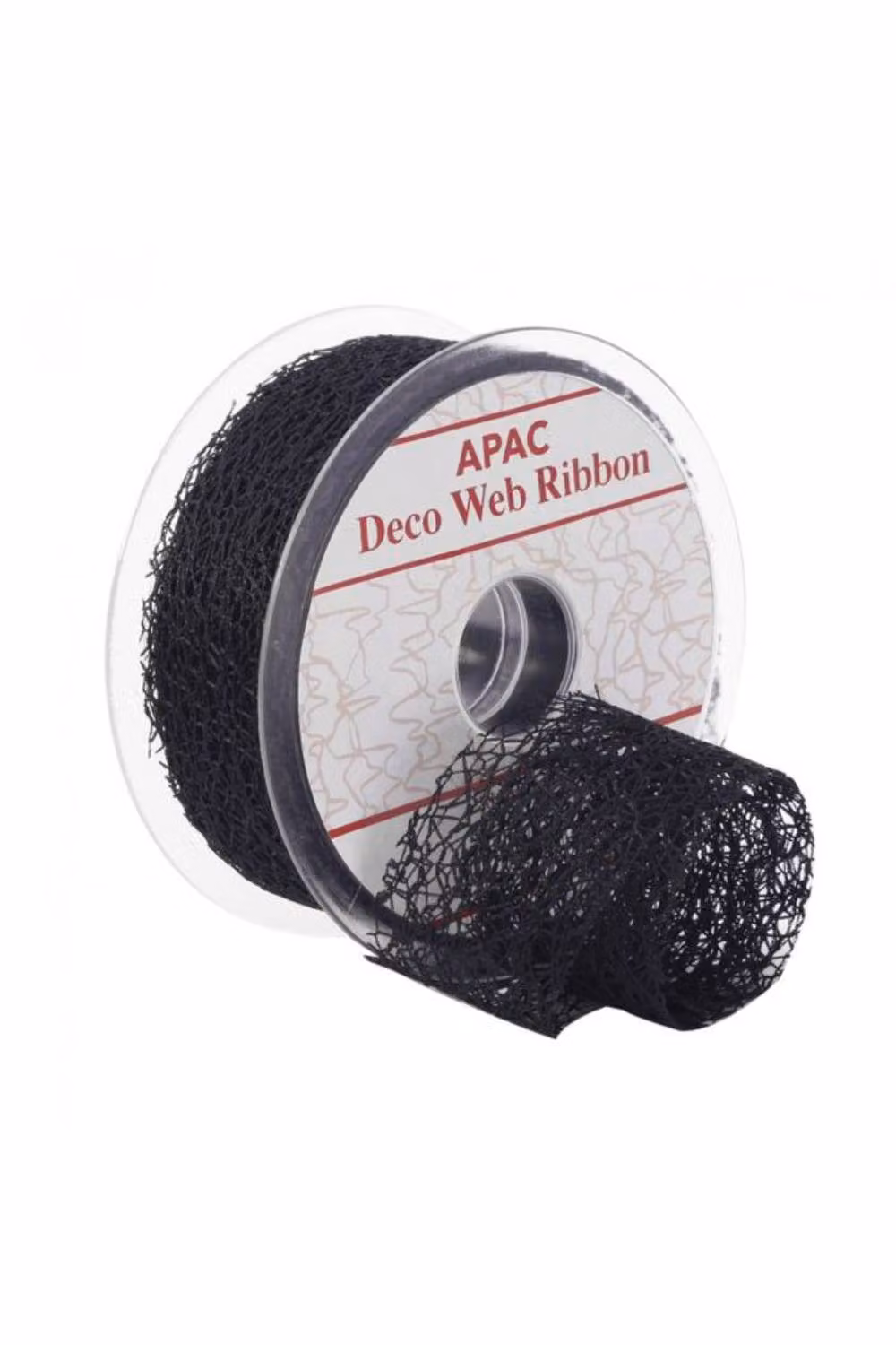 KDMD Black Deco Web Ribbon, 2 Pack – 2