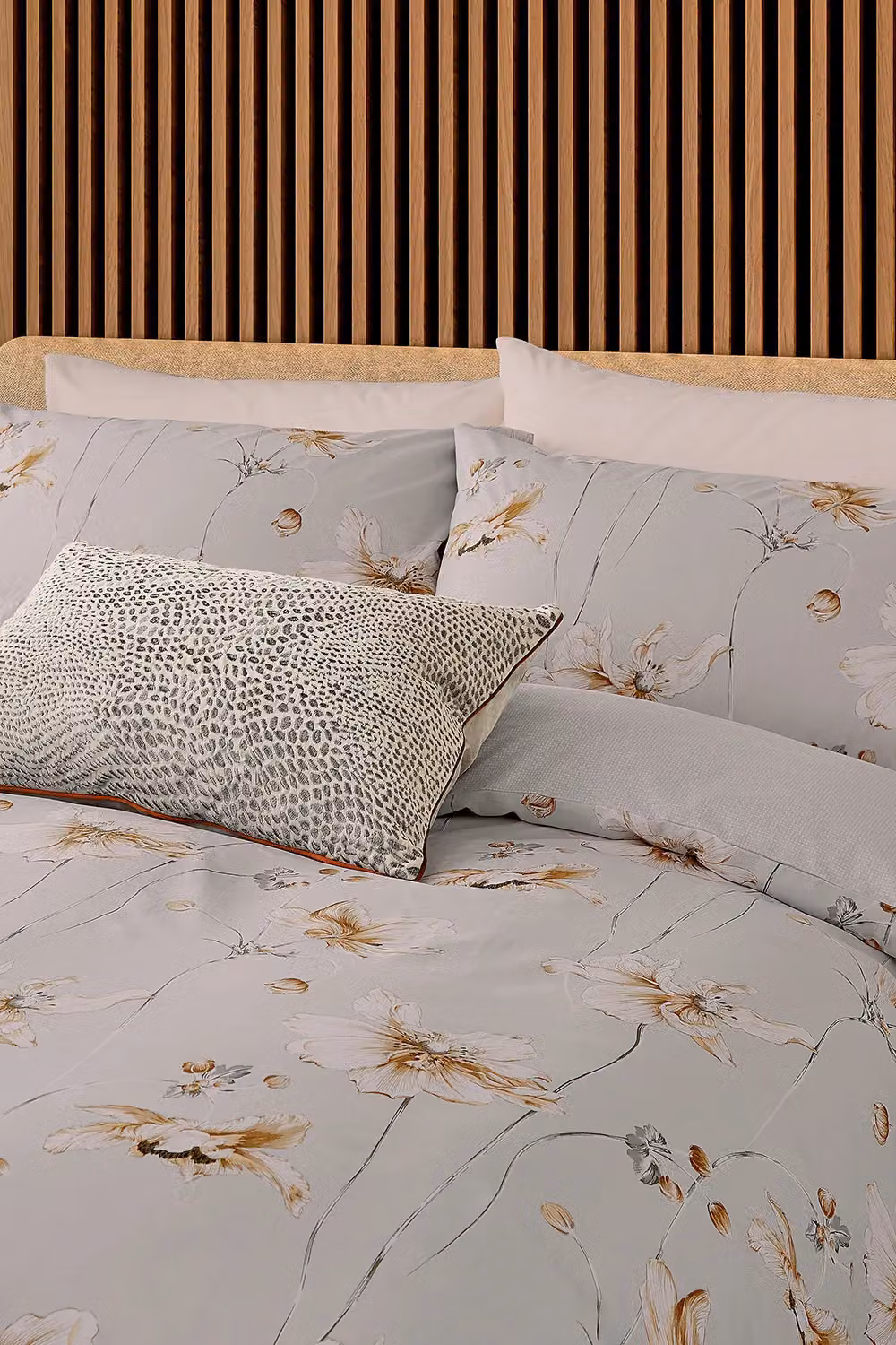 Nalu Nicole Scherzinger Alaula Cotton Duvet Cover and Pillowcase Set, Multicolour Floral, W/D/H: 200 x 220 cm – 2