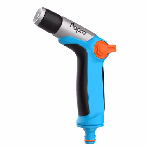 Flopro Blue Jet Spray Gun with 3 Spray Patterns and Flow Control Valve