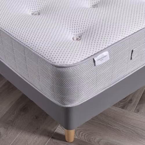 Rest Relax Victoria 1500 Natural Pocket Sprung Tufted Mattress, Medium, White, W/D/H: 135 x 190 x 28 cm – 3