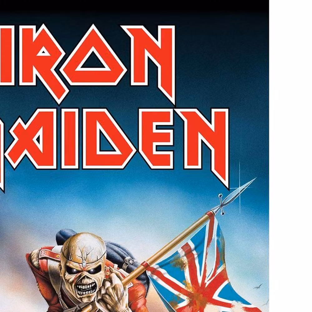 Iron Maiden The Trooper Multicolour Polyester Graphic Poster – 2